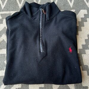 Polo Ralph Lauren Kids Boys Fleece Zip Pullover Size Medium